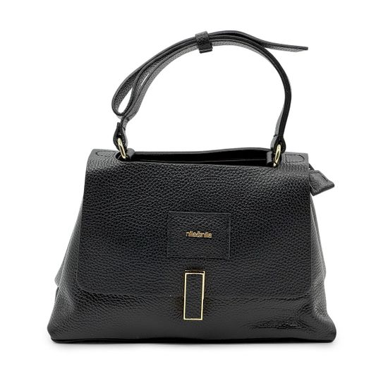 Сумка NILA&amp;NILA черная кожаная - фото 1, BNN7002 NIL NERO