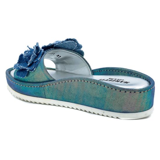 Шлепанцы Marzetti голубые - фото 3, 77121D01 MZ
