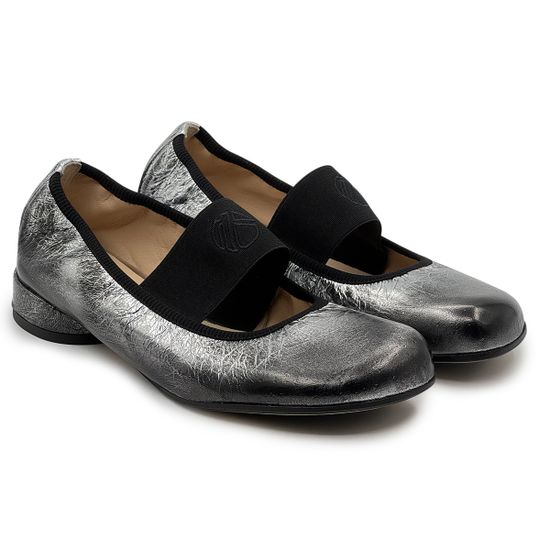 Туфли FRUIT серебристые кожа/текстиль - фото 7, 9144 FR ARGENT