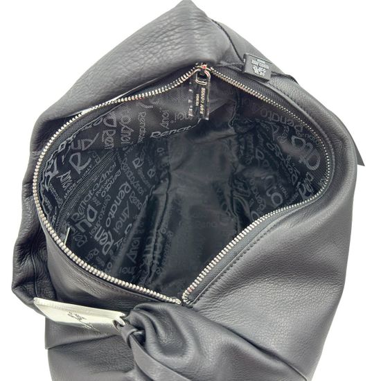 Сумка Renato Angi черная кожаная - фото 7, 3401181 RA NERO