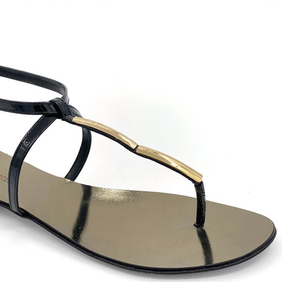 Босоножки Renzi лакированные черные - фото 6, 484117A RZ