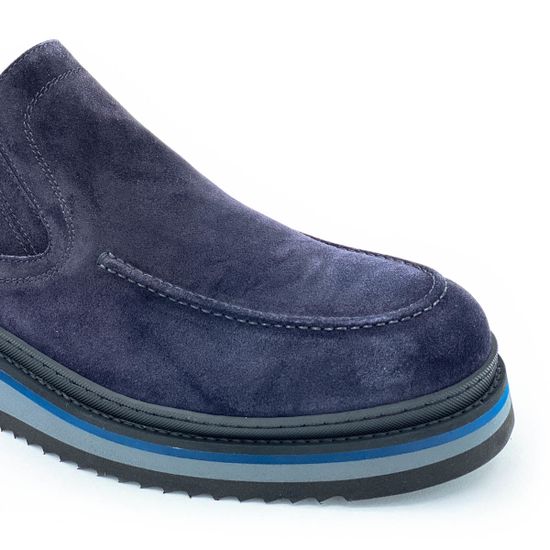 Ботинки Giampieronicola синие замшевые МЕХ - фото 6, 