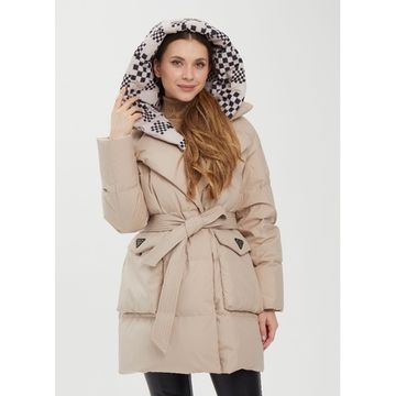 Пуховик Tuffoni бежевый средняя длина, 7824006D TUF BEIGE