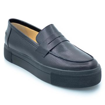 Лоферы Cover черные кожаные - фото 2, 17057 COV