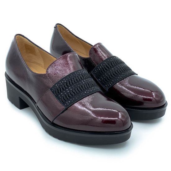 Полуботинки Donna Soft бордовые наплак демисезонные - фото 7, DS0906 DS OX