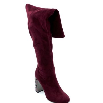 Ботфорты Gianni Renzi бордо - фото 2, RA0718B GR