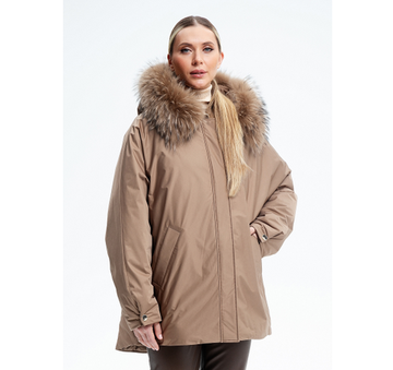 Пуховик Tuffoni бежевый, 7725052D TUF BEIGE