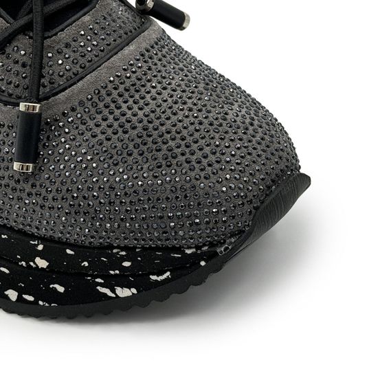 Кроссовки NILA&amp;NILA серые замшевые на меху - фото 6, NO6467M NIL GRIGIO