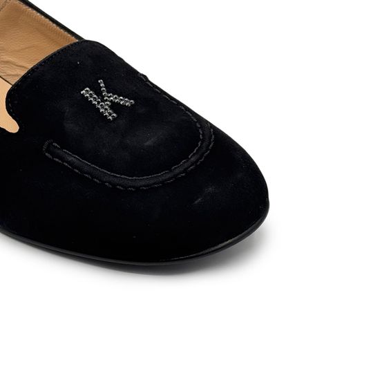 Туфли женские летние KELTON черные замшевые - фото 6, AL5409 KEL