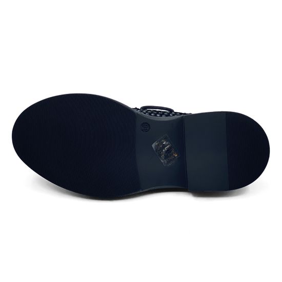 Полуботинки Mimmu черные замшевые демисезонные черные стразы - фото 4, F303M24 MIM NERO850