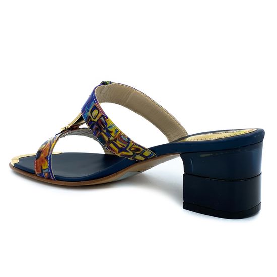 Сабо Loretta Pettinari синие - фото 3, 