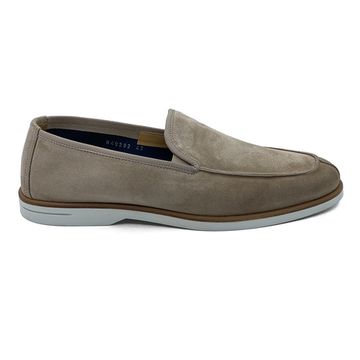 Слипоны GiamPieroNicola бежевые замшевые - фото 1, H40282 GPN BEIGE