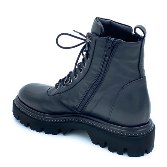 Ботинки Fru.it черные кожаные Байка - фото 3, 7702L FR