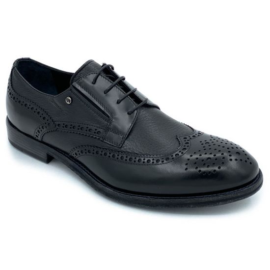 Ботинки Giampieronicola черные кожаные демисезонные - фото 2, 42702A GPN NERO