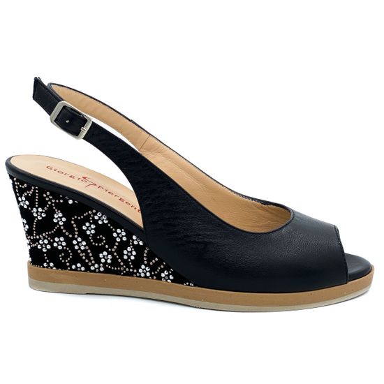 Босоножки Giorgio Piergentili черные - фото 1, 