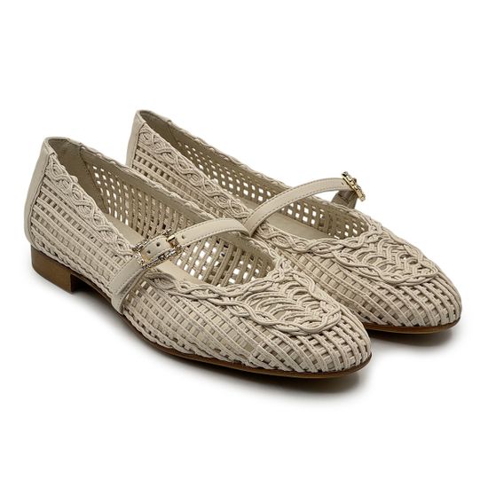 Туфли Tiffi светло-бежевые кожаные - фото 7, VESI/10 TI BEIGE