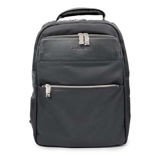 Рюкзак Renato Angi черный кожа/текстиль - фото 1, 3358610 RA NERO