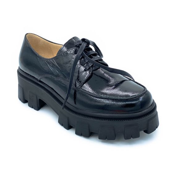 Полуботинки Cover черные наплак - фото 2, 25801 COV