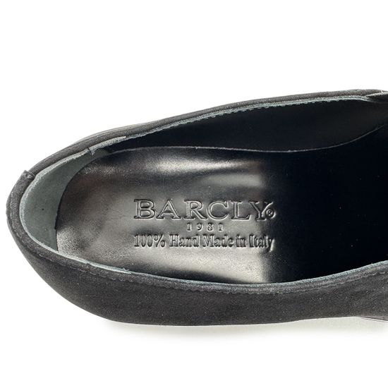 Туфли Barcly черные замшевые - фото 7, 79068 BAR NERO