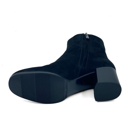 Ботильоны CVCover черные замшевые на меху - фото 4, 4491143-2 COV