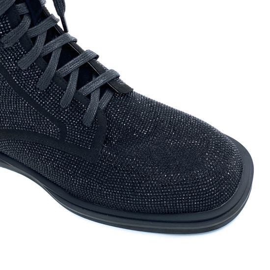 Ботинки Tuffoni черные замшевые Байка - фото 6, 