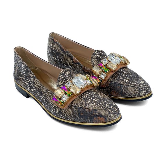 Туфли Ilasio Renzoni кожаные &quot;питон&quot; - фото 7, 5122 IR