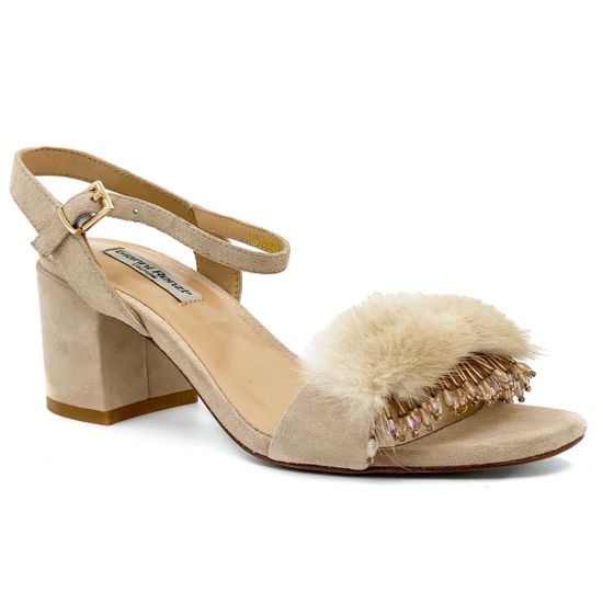 Босоножки Gianni Renzi бежевые - фото 2, RA1086B GR