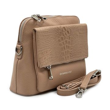 Клатч Di Gregorio розовый кожаный - фото 2, 8680 DG ROSE