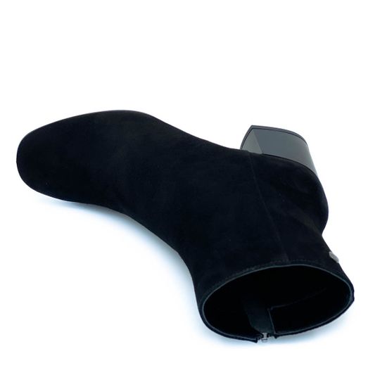 Ботильоны Cover черные замшевые Байка - фото 5, 4491143-1 COV