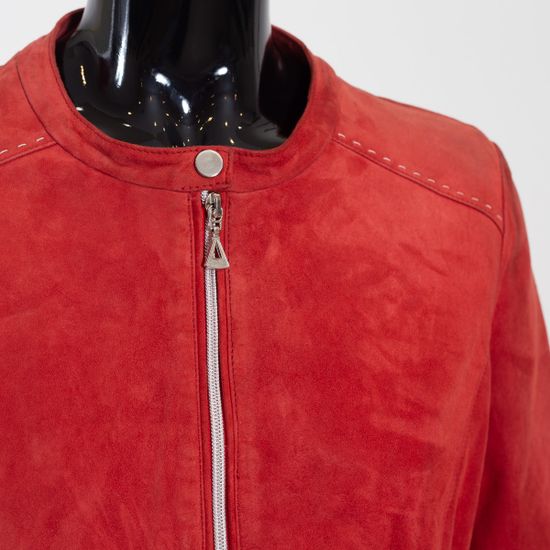 Куртка Galotti замша красная - фото 4, 131628 GA