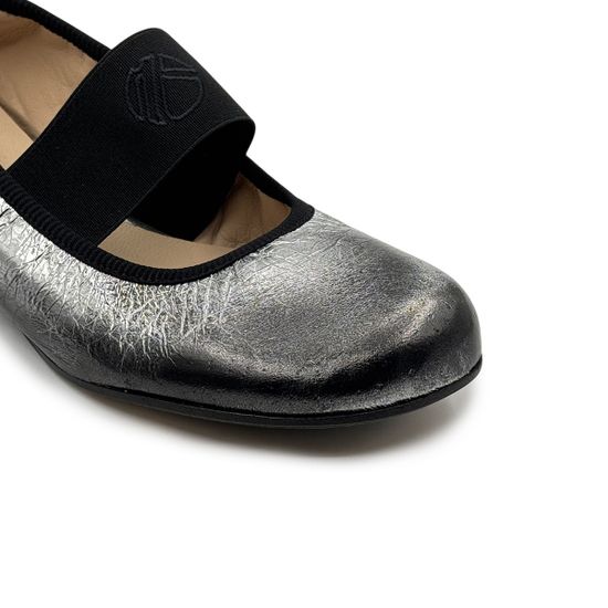 Туфли FRUIT серебристые кожа/текстиль - фото 6, 9144 FR ARGENT