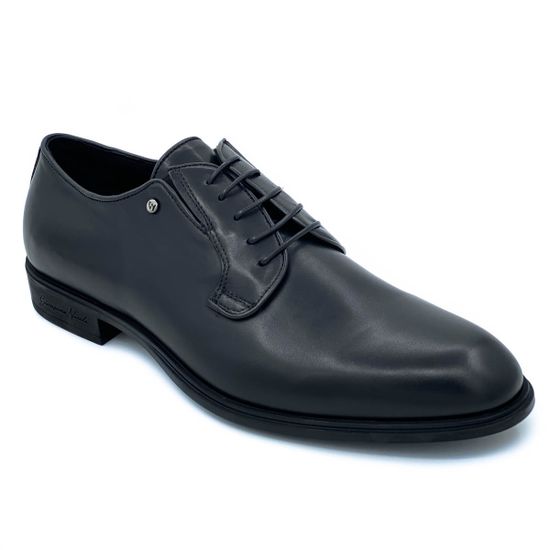 Туфли Giampieronicola черные кожаные - фото 2, 