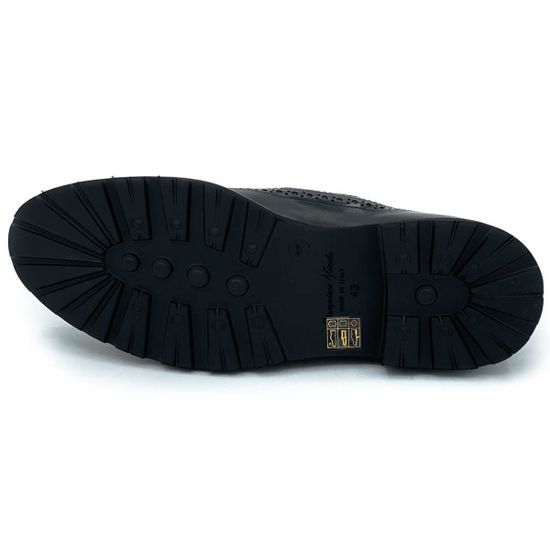 Ботинки Giampieronicola черные кожаные демисезонные - фото 4, 