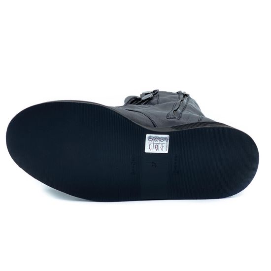 Ботинки Fru.it черные кожаные демисезонные - фото 4, 