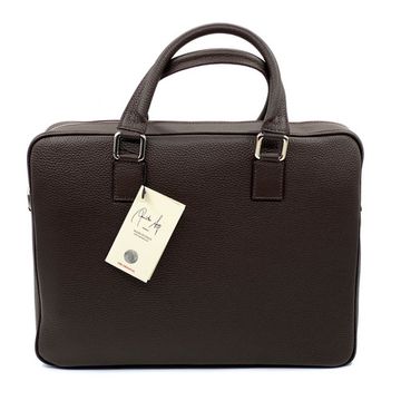 Портфель Renato Angi коричневый кожаный - фото 2, 2150101 RA MORO