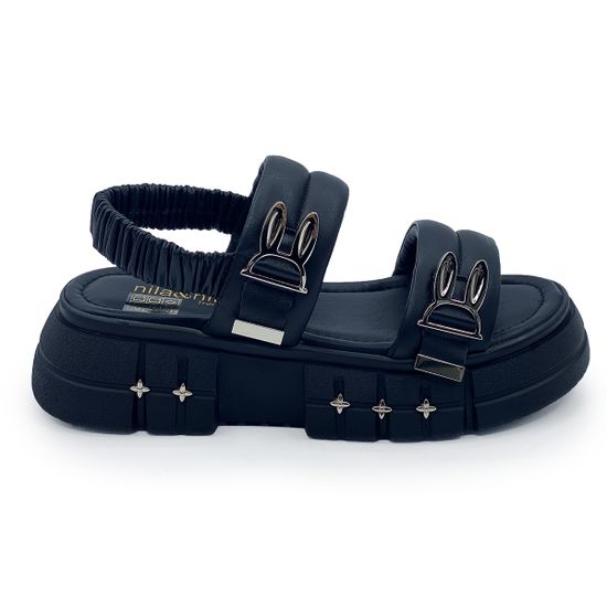 Сандалии NILA&amp;NILA кожаные черные - фото 1, NO1850 NIL NERO