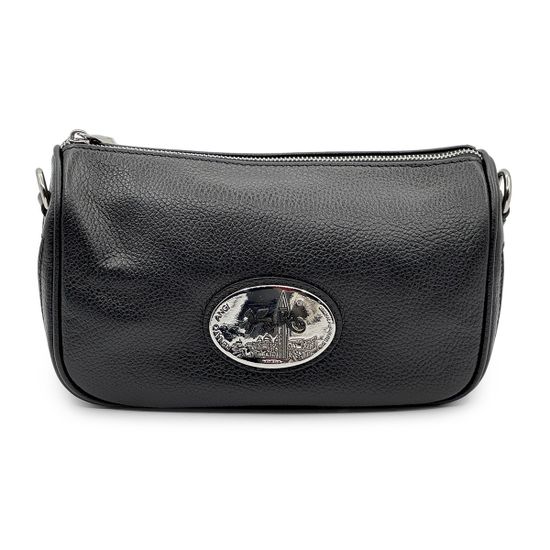 Сумка кросс-боди Renato Ang черная кожаная - фото 1, 3354501 RA NERO