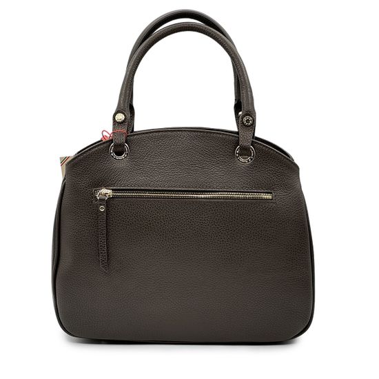 Сумка Marina Creazioni коричневая кожаная - фото 3, 