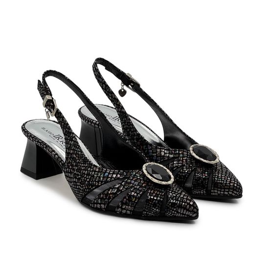 Туфли женские Ilasio Renzoni замшевые черные - фото 8, 8006 IR