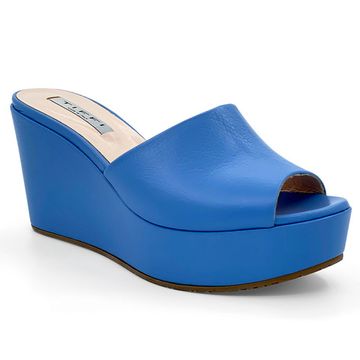 Сабо Tiffi синие кожаные - фото 2, 405/Z60 TI BLU