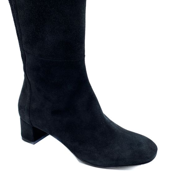 Сапоги Rejois черные замшевые демисезонные - фото 6, 