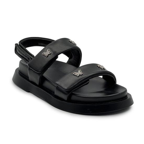 Сандалии женские Tuffoni черные кожаные - фото 2, 2425042LL TUF NERO