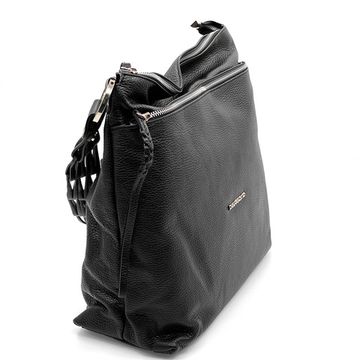 Сумка Di Gregorio черная кожаная - фото 2, 8799 DG NERO