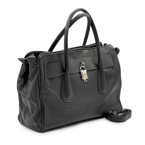 Сумка Renato Angi черная кожаная - фото 2, 3402881 RA NERO