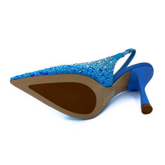 Туфли Tiffi синие замшевые - фото 4, J905/90 TI SKY