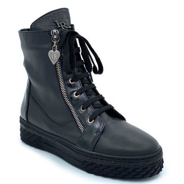 Ботинки Ilasio Renzoni черные кожаные Байка - фото 2, 4640 IR