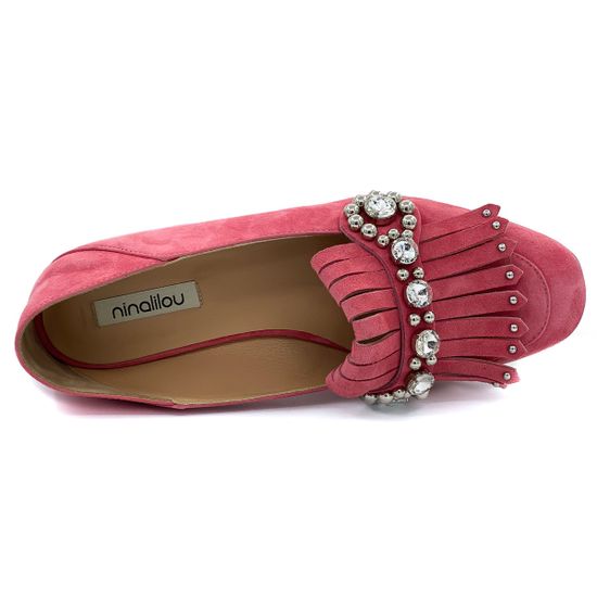 Лоферы женские NinaLilou - фото 5, 281591YL NL ROSSO