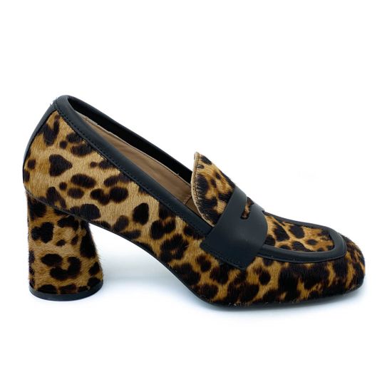 Туфли Mimmu леопардовые пони - фото 1, 