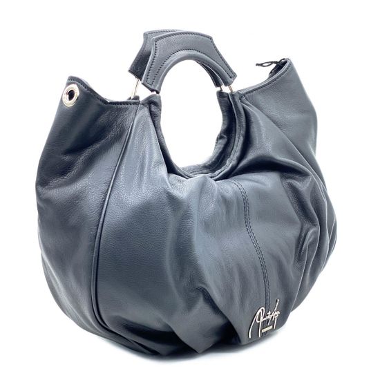 Сумка Renato Angi черная кожаная - фото 2, 