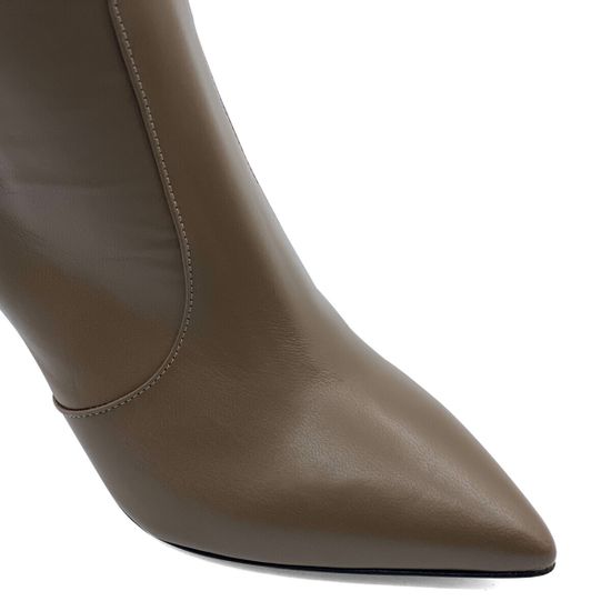 Сапоги TIFFI бежевые кожаные демисезонные - фото 8, N658/80DR TI ACERO